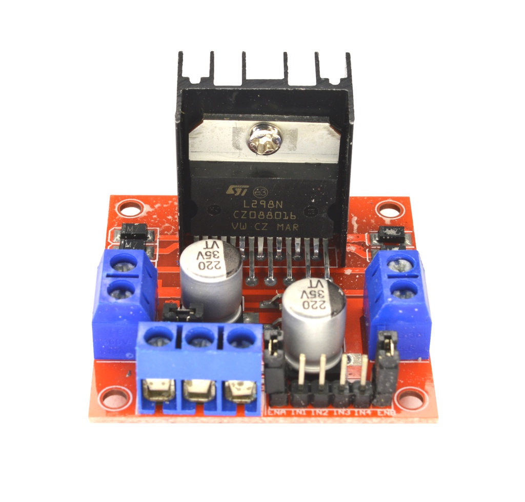 Módulo Motor  Driver L298N Puente H front