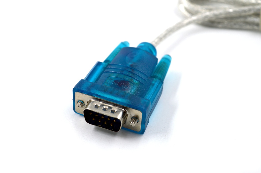 Adaptador USB 2.0 a comunicación serie RS232 (DB9) con cable