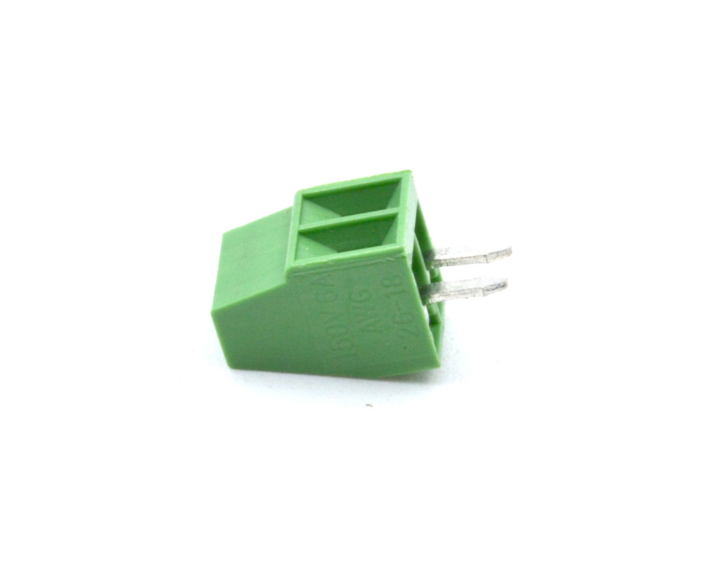 Conector 2 pines 2.54mm para PCB KF120