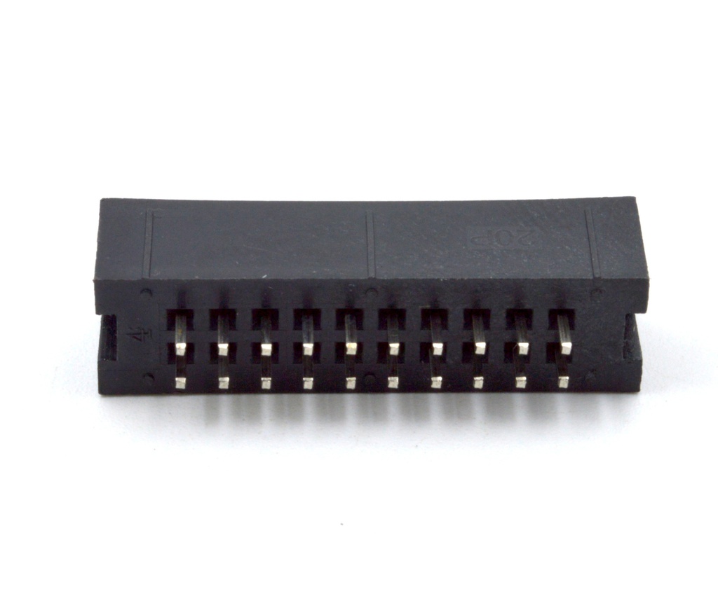 Conector IDC PCB 2,54mm 2x10 pines