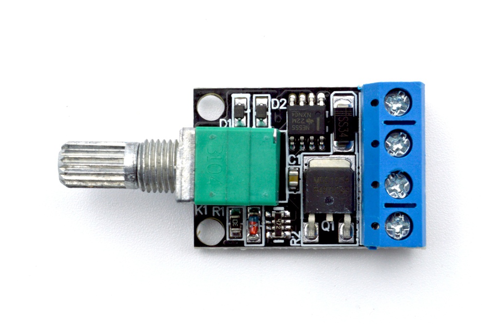 Regulador de voltaje PWM 10A para motores CC