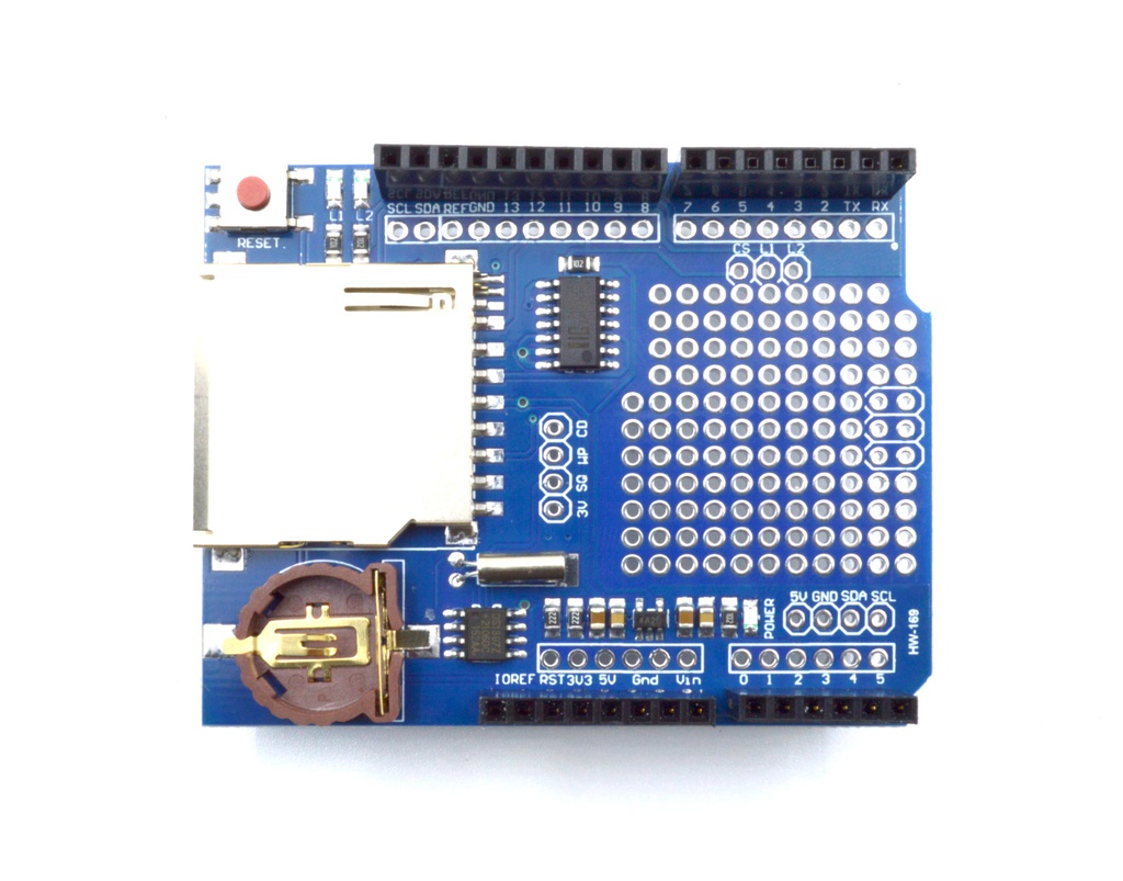 Módulo registrador datos Shield  para Arduino V1.0 (datalogger)