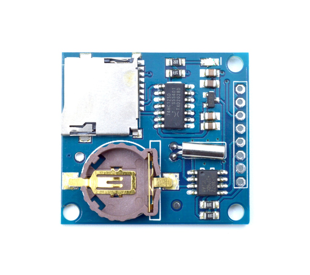 Módulo de registro de datos con RTC integrado (datalogger) | Digital ...