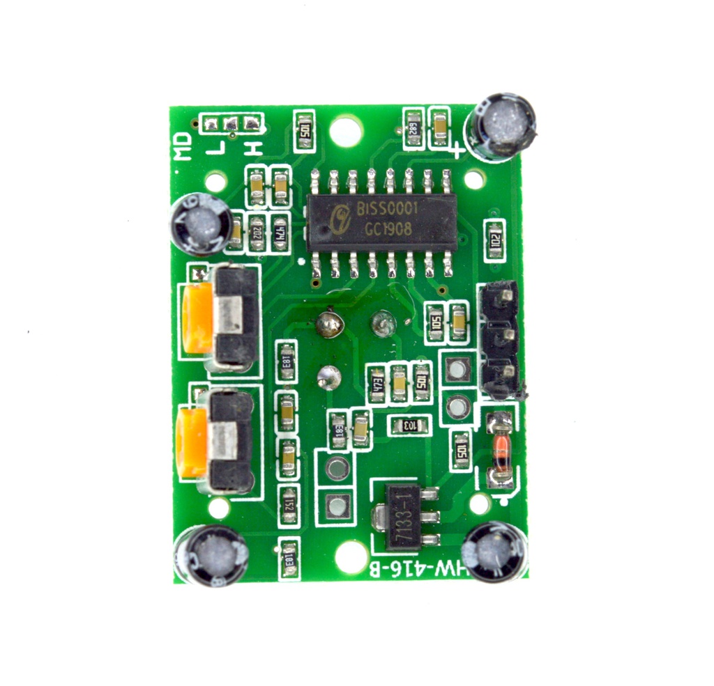 Sensor de movimiento PIR HC-SR501 botton