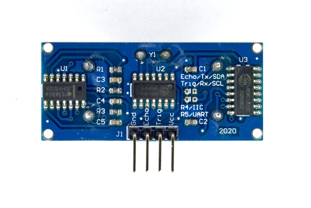 Ultrasonidos sensor HC-SR04 back