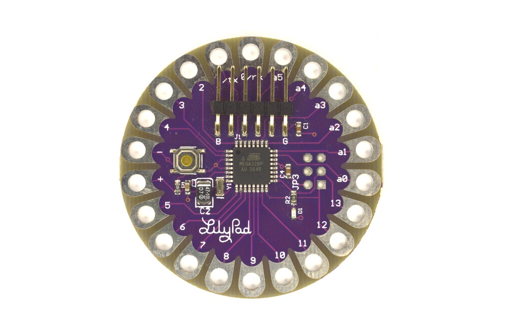 Placa Lilypad Atmega328 top