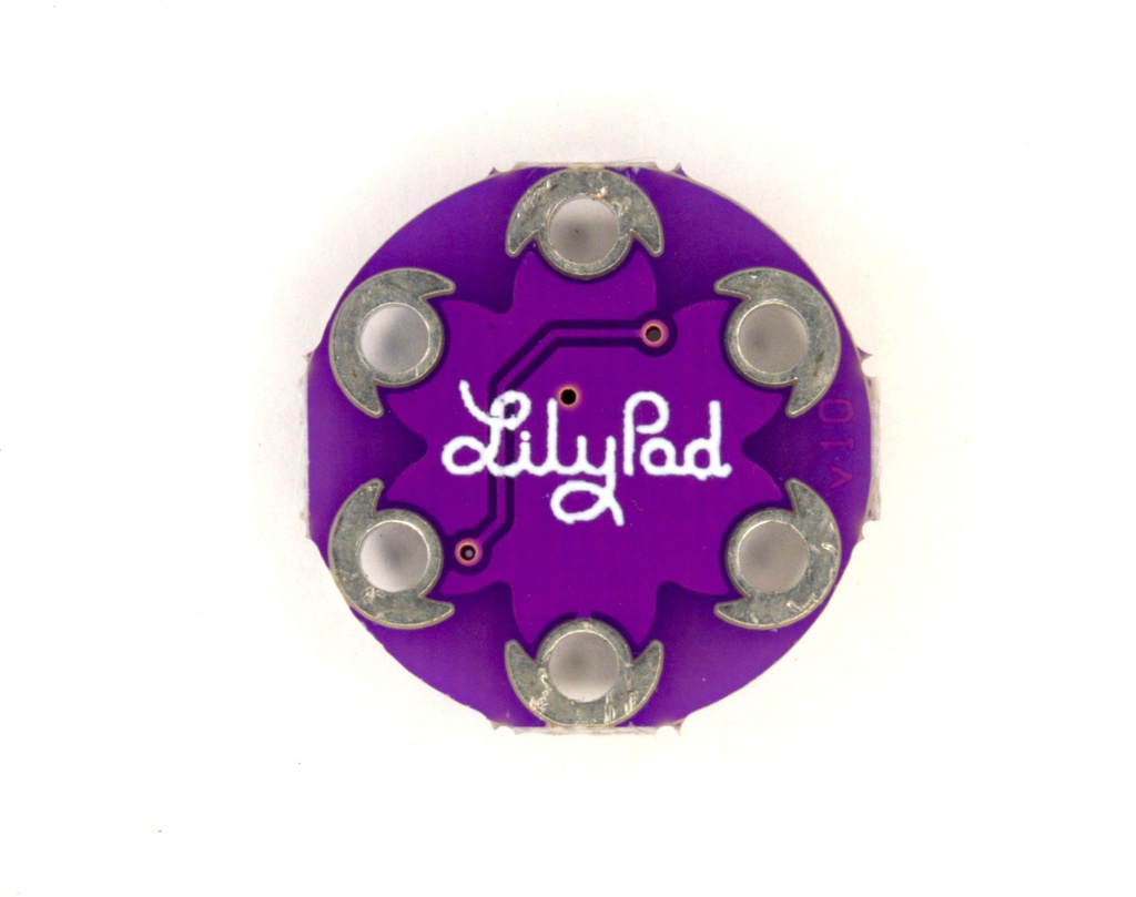 Lilypad módulo LED RGB WS2812 back