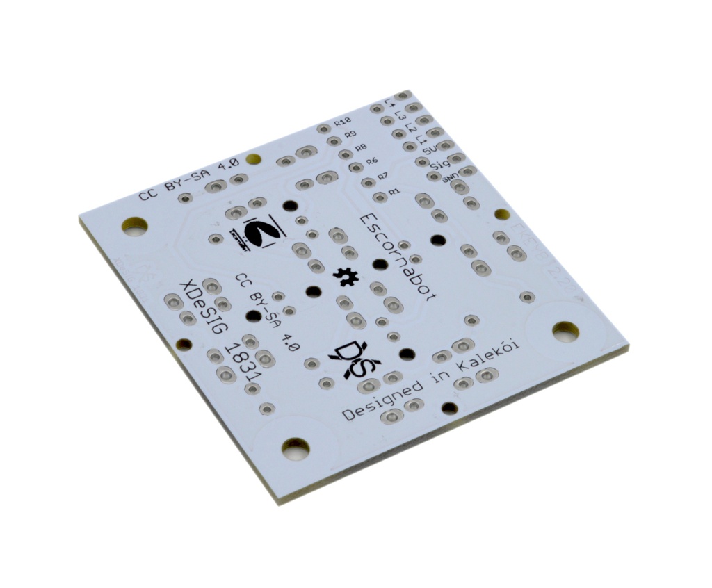 PCB botonera V2.20 para Escornabot