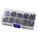 Kit 180 Ud. micro pulsadores 6x6mm 10 tipos