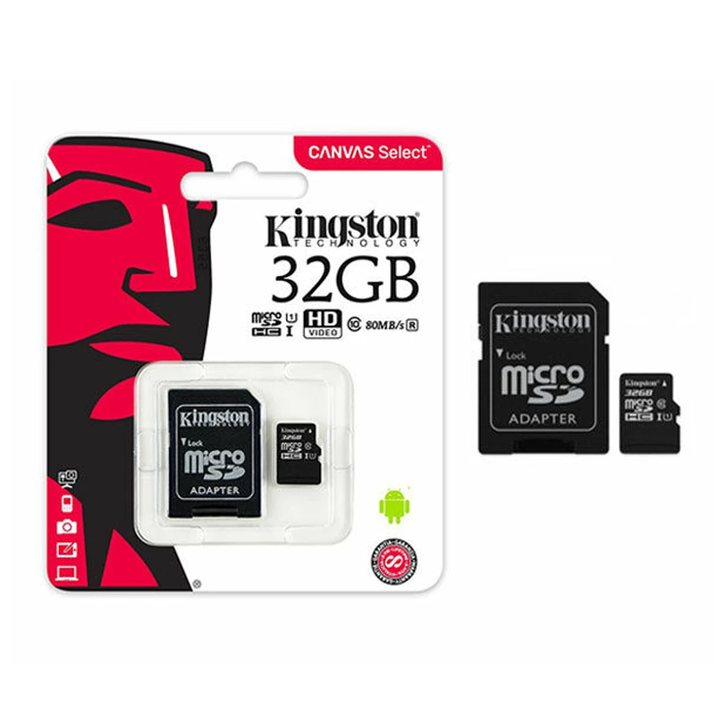Tarjeta micro SD 32GB C10 Kingston