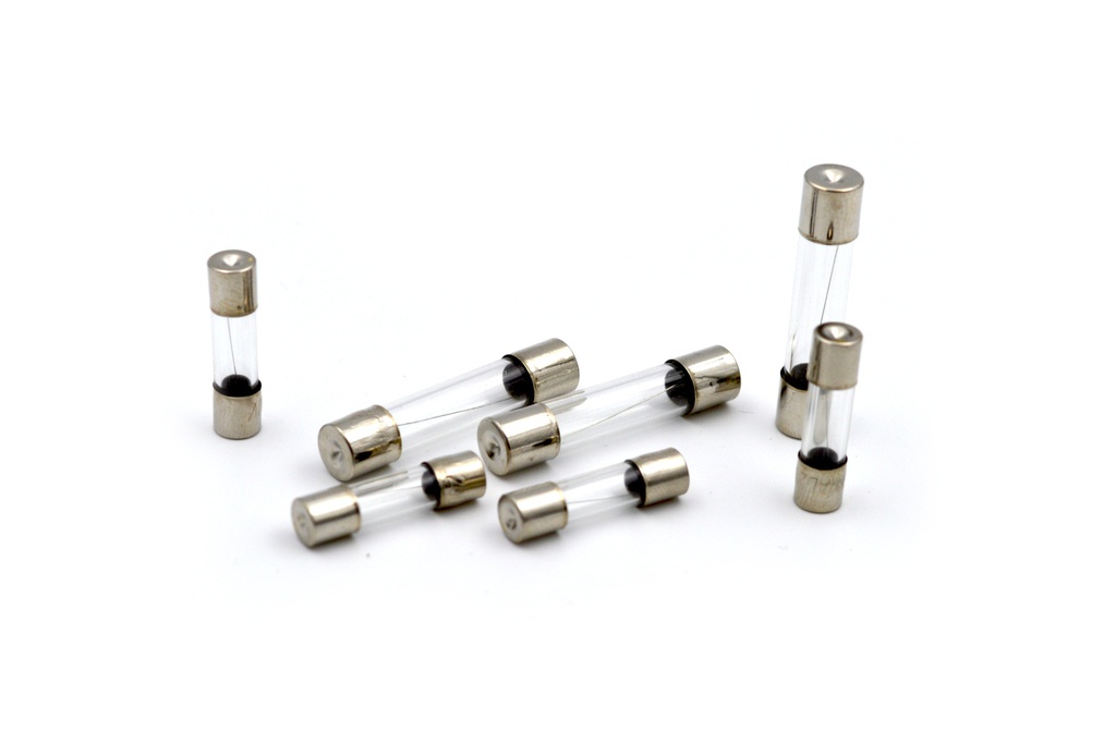 Fusible de cristal 5x20 mm 0,5A