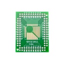 Placa PCB adaptadora TQFP32-100P/TQFP32-64P SMD a THD