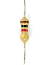 [00012355] Resistencia THD 5% 1/4W 1k