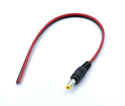 [00019071] Cable DC Jack macho 5,5 x 2,1 mm 20 cm
