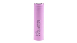 [00024129] Batería de Litio Samsung ICR18650-26J 2,6Ah con terminal plano