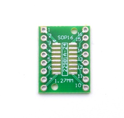 [00025935] Placa PCB adaptadora SOP16/SSOP16 SMD a THD